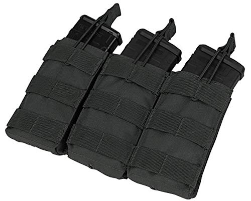 MA27-498 Triple M4/M16 Open-Top Mag Pouch, Coyote Brown