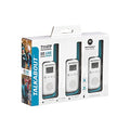 Motorola Solutions T114TP White/Blue 16 Mile 2-Way Radio Pack - Easy Pairing
