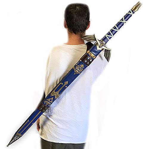 Skyward Sword Master Sword Replica – Full Tang Carbon Steel Fantasy Sword with Scabbard & Belt