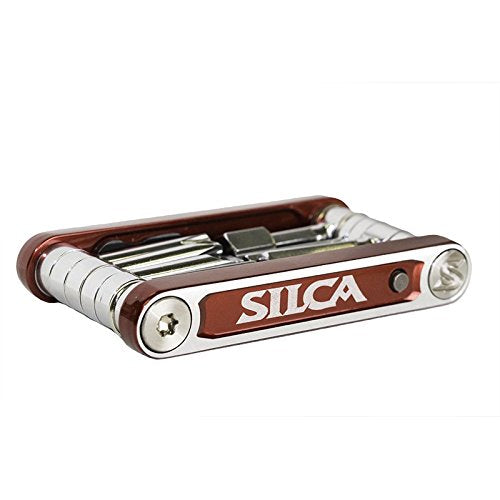 SILCA Tredici Bike Multi-Tool - 13 Functions, HEX, TORX, Phillips, Compact
