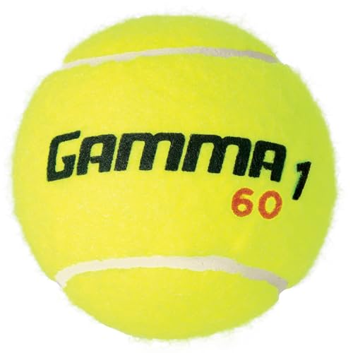 GAMMA Orange Dot 60 & Green Dot 78 Low-Compression Tennis Balls for Kids & Beginners - 48 Pack