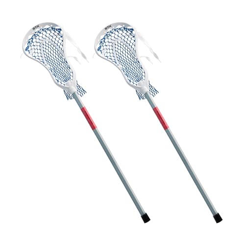 Kids Mini Lacrosse Set with Goal, Sticks & Balls - Indoor & Outdoor Play