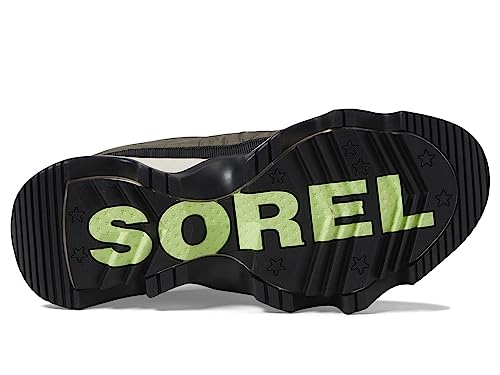 Sorel Women's Kinetic Impact Puffy Waterproof Winter Boots - Stone Green, Black