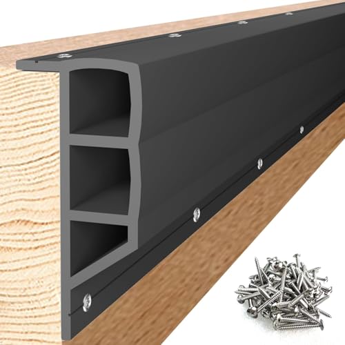 Nalwort Dock Bumpers 16 Feet Full Protection Marine-Grade Boat Dock Fenders - Black / 16 Feet