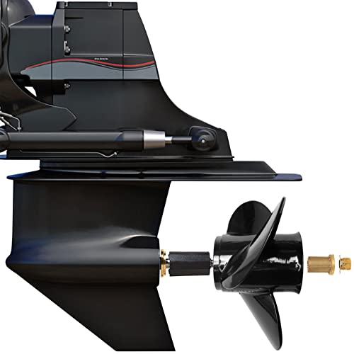 Boat Propeller for Mercruiser Alpha One 14.5x19 3-Blade Aluminum Replacement - Right Rotation, Hub Kit Included