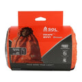 SOL Escape Bivvy with Hood - Emergency Survival Blanket 60 gsm - Reflects 70% Body Heat, Water-Resistant, Breathable for Outdoor Camping & Emergency