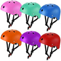 Kids Bike Helmet 6-Pack Adjustable & CPSC Certified for 3-8 Years