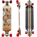 RIMABLE 41 Inch Drop Down Longboard - SNAILFLOWER Version, Complete Cruiser