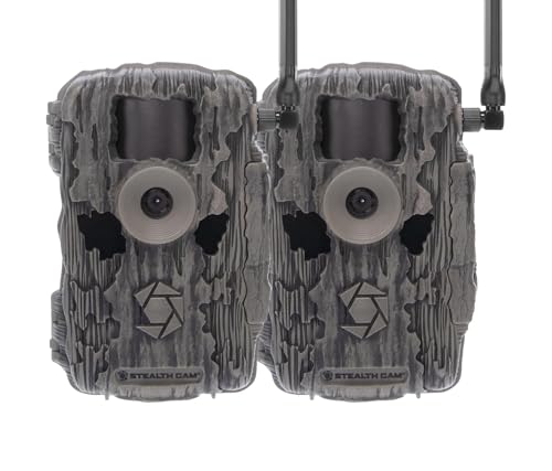 Stealth Cam Fusion X-Pro Wireless Trail Camera with Dual SIM 36MP 720P HD Video