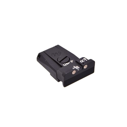 Beretta Adjustable White Dot Configuration Rear Sight Compatible with All 92/96 Combat Series