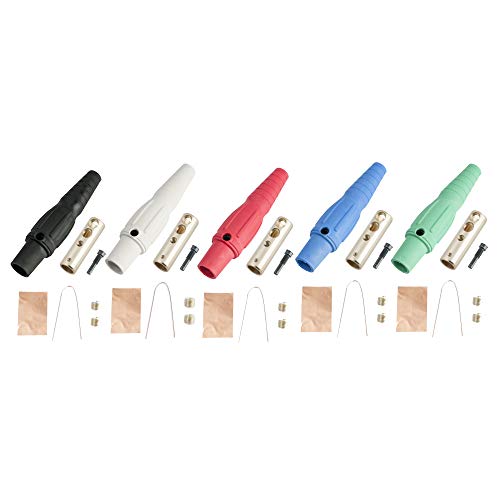 Marinco CLS40 Cam-Lock Wire Set 2/0-4/0 Female Connectors Bundle