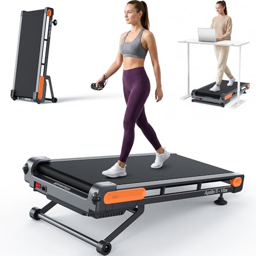 VITALWALK Portable Walking Pad Treadmill with Incline for Home & Office