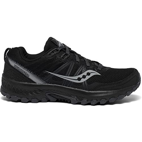 Saucony Men's Excursion TR14 Trail Running Shoes - Wide 10.5 Black Charcoal