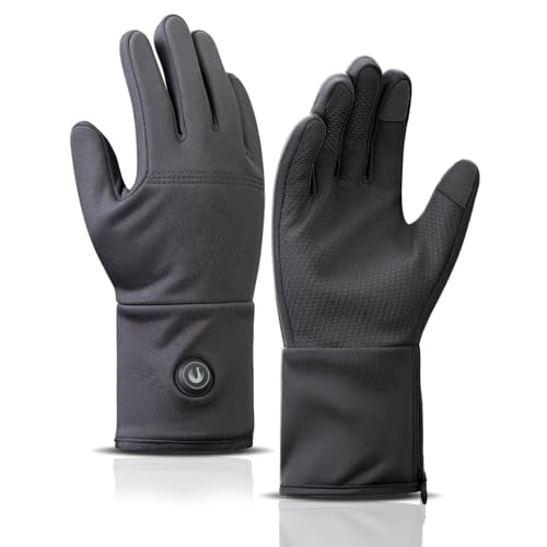 Medium CUEHEAT CH02 Heated Glove Liners - 1st Gen Dark Gray