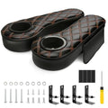 Universal Golf Cart Armrest with Cup Holder - Black for Club Car EZGO Yamaha