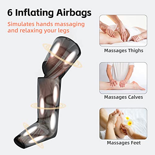 Leg Compression Massager for Circulation & Pain Relief - SHINE WELL