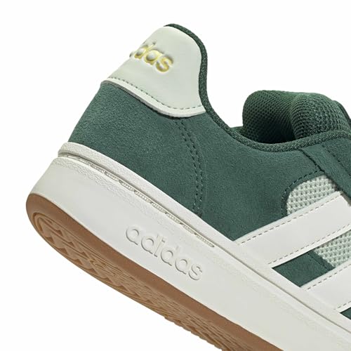 adidas Women's Grand Court Alpha Shoes Collegiate Green Off White Linen Green Size 11