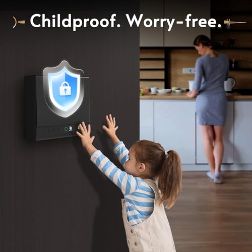BE-TECH Biometric Gun Safe with App Control & 4-Way Access - SAFE PRO Variation