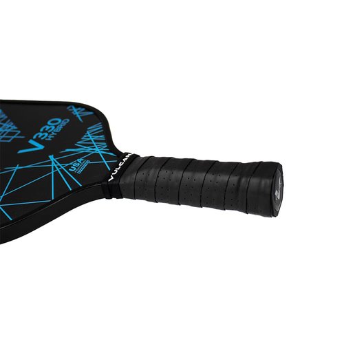 Vulcan | V320 Pickleball Paddle | Hybrid Performance | Polypropylene Core - Fiberglass Surface | USAP Approved | Blue Lazer