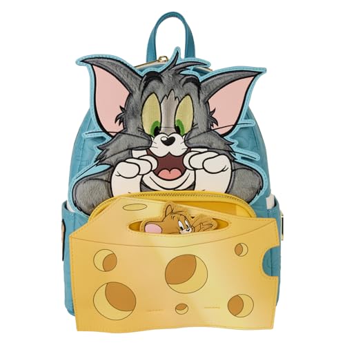 Loungefly Warner Bros Tom and Jerry Mini Backpack with Plush Detail