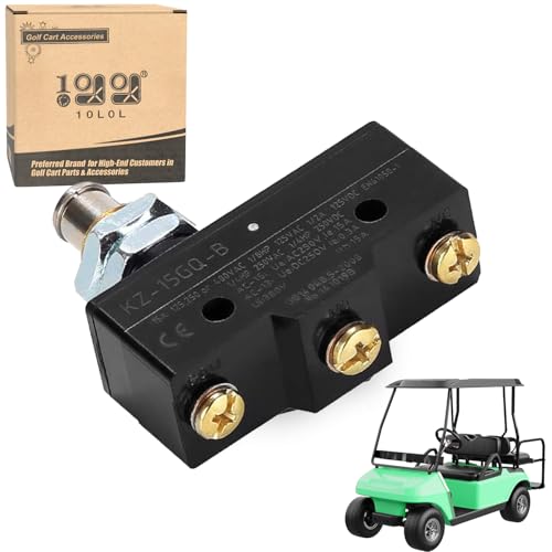 Golf Cart Brake Light Micro Switch 3 Terminals for Club Car EZGO 1971-1982