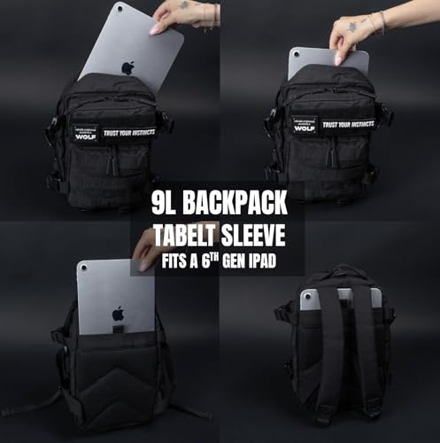 Nightshade Edition Tactical Backpack for Men & Women | Compact Lightweight Daily Carry Bag