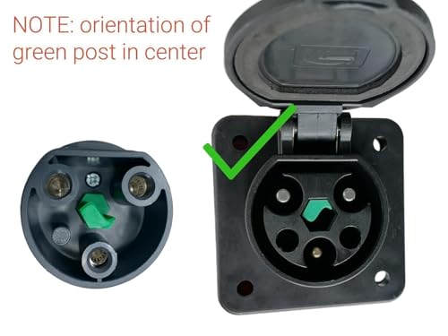 16.4ft Golf Cart Charging Power Cord Assembly - 32A 110V~220V Compatible with MadJax XSeries Storm & Denago EV