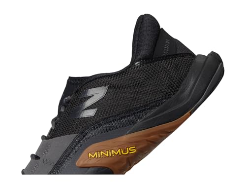 Men's Minimus Tr V2 Training Shoes - Black Grey, Size 10