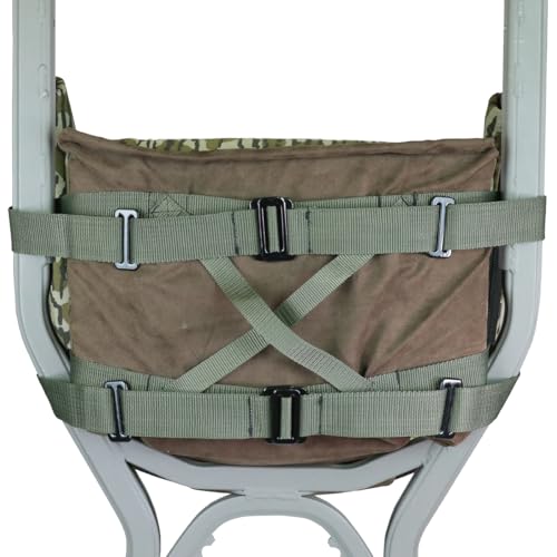 Dual Position Hunting Seat with Mossy Oak Bottomland Camo & Armpads - Summit