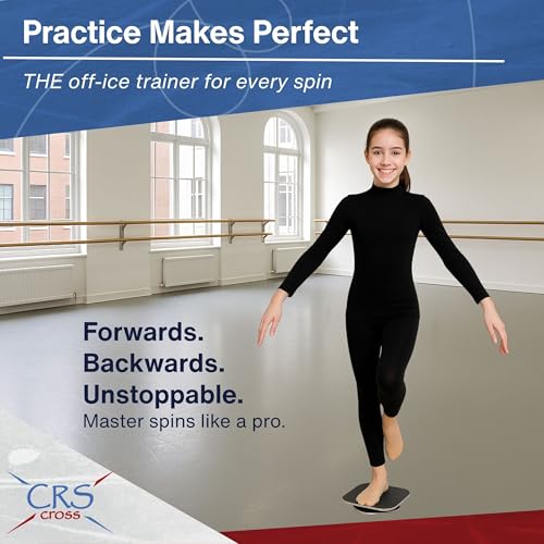 CRS Cross Figure Skating Spinner - Off-Ice Training Aid for Spins & Balance - Variation: Spinner