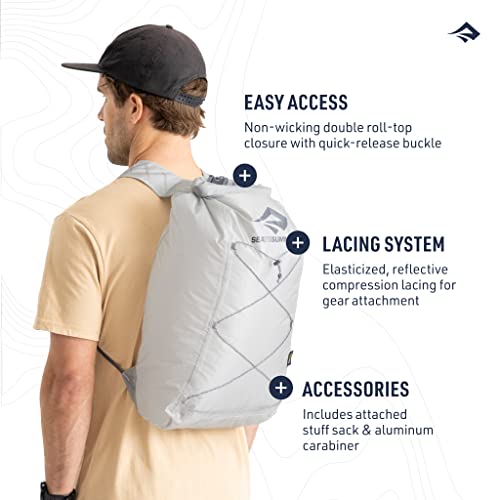 Ultra-Sil Waterproof Day Pack - High Rise Grey, 22L, Ultralight