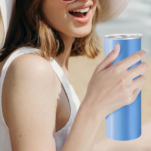 12 Pack Stainless Steel Insulated Tumblers 20oz with Lids & Straws