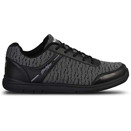 Youth Bowling Shoes KR Strikeforce Flyer Mesh Big Kid Black Steel Size 5