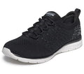 Skechers Women's Sport Active Waterproof Virtue Rainy Romance Shoes - Black & White, Size 6