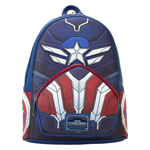 Loungefly Marvel Captain America Mini Backpack Cosplay Accessories
