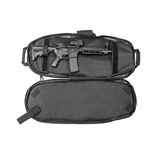 UTG 34-Inch Alpha Battle Carrier Tactical Backpack, Water-Resistant Black