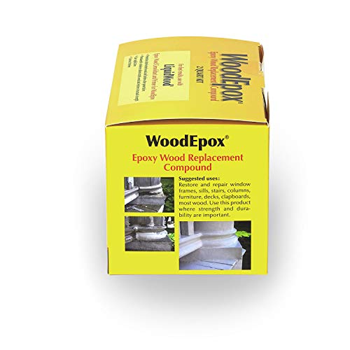Abatron WoodEpox Kit 2 Quart - Structural Wood Filler & Repair Epoxy