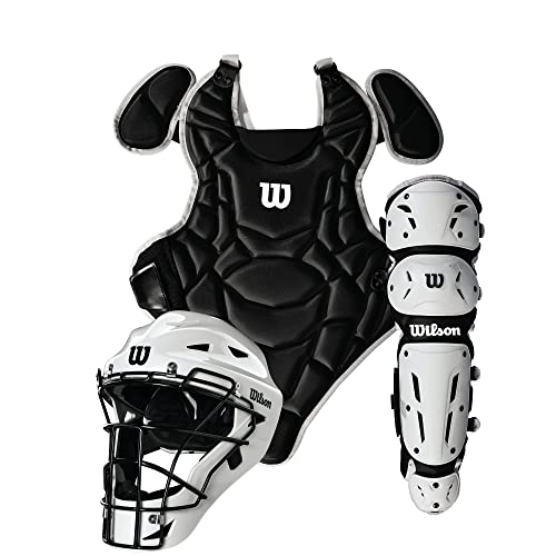 Wilson EZ Gear 2.0 Catcher’s Gear Kit Large/X-Large Black Baseball Softball