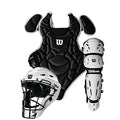 Wilson EZ Gear 2.0 Catcher’s Gear Kit Large/X-Large Black Baseball Softball