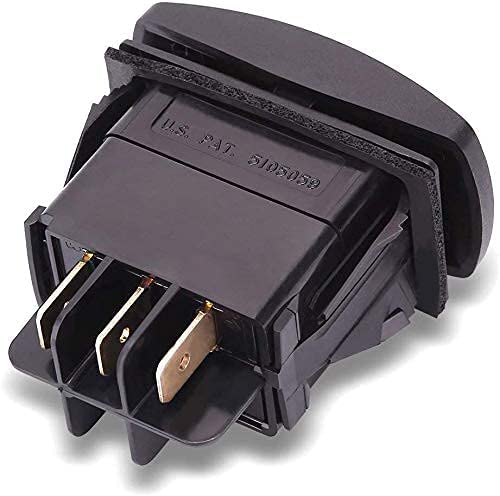 10L0L Forward Reverse Switch for Club Car DS and Precedent 1996-up 48V Electric Golf Cart PowerDrive Plus, FWD REV Rocker Switch Replaces OEM# 101856001 101856002