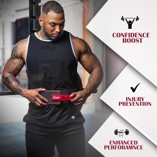 Brown Medium Lever Weight Lifting Belt for Powerlifting Support - Beast Power Gear