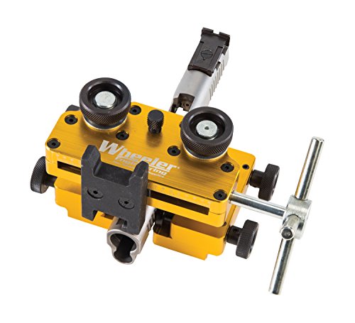 Wheeler Handgun Sight Tool - Black & Yellow, One Size, Precision Dovetail Adjustment