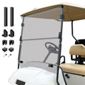 Golf Cart Windshield Kit - Fold Down, Anti-UV, Tinted for EZGO TXT 1995-2013