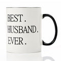 Best Husband Ever Coffee Mug - White 11oz Ceramic Gift for Husband (Variation: Best Husband)