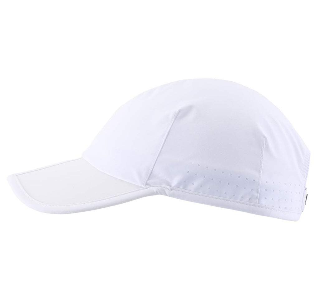 Connectyle Reflective Folding Outdoor Sport Hat for Men Women Breathable Quick Dry Run Hat Lightweight UPF 50+ Sun Cap White