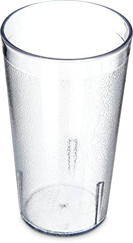 72 Pack 12oz Stackable Shatter-Resistant Plastic Tumblers - Clear