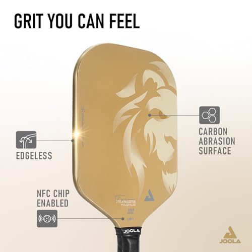 JOOLA Magnus CAS 14mm Pickleball Paddle – Edgeless, Lightweight Carbon Fiber, Extra Long Reach, Tyson McGuffin Design