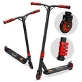 BOLDCUBE Black Fire Deluxe Stunt Scooter for Kids & Teens 8-12 with Marbled Grips