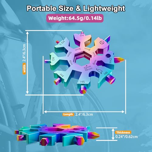 18-in-1 Snowflake Multi Tool - Portable Camping & EDC Gear for Men