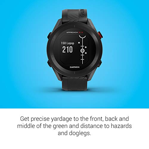 Garmin Approach S12 Golf GPS Watch with 42,000 Preloaded Courses, Heart Rate Monitor